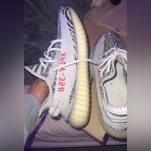 Yeezy 350 zebra! No box! - Picture 2 of 4